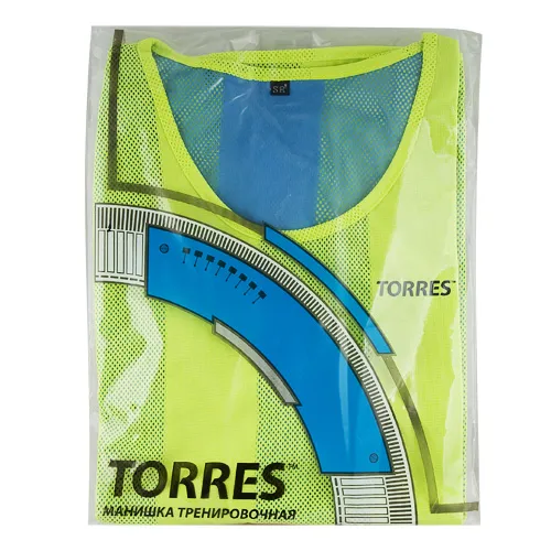 Манишка детская TORRES двухсторонняя, TR11950Y/B, р.Jr, тренировочная, полиэстер, жёлт-синий за 1&nbsp;026.80 ₽ в Саранске