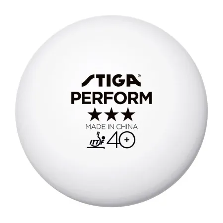 Мяч для наст. тенниса Stiga Perform 3***, 40+, 1113-2110-06, пластик, ITTF Appr., уп.6 шт, бел за 2&nbsp;121.60 ₽ купить в Саранске