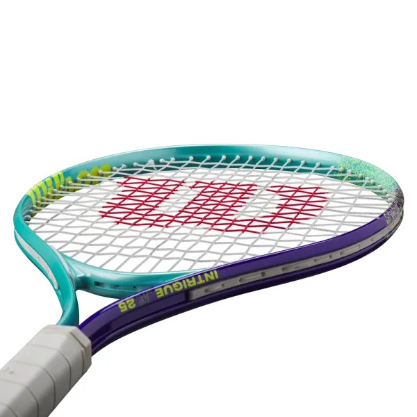 Ракетка б/т дет. Wilson Intrigue Jr 25, WR180310U, для детей 9-10лет, алюминий,со струн., бирюз-фиол за 5&nbsp;271.70 ₽ в Саранске