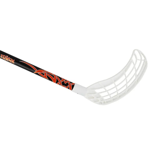Клюшка для флорбола RealStick Tribal Jr, MR-KF-TR85-WH, 85см,прямой крюк,пластик,черн-бел-оранж за 2&nbsp;237.20 ₽ в Саранске