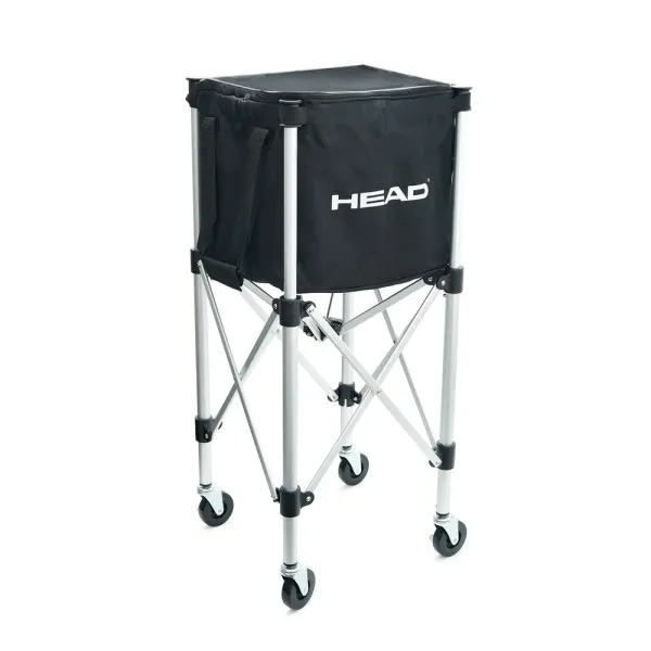 Корзина для теннисных мячей HEAD TT7003, на 125 мячей,с сумкой-переноской, складная, металл, черный за 6&nbsp;942.80 ₽ в Саранске
