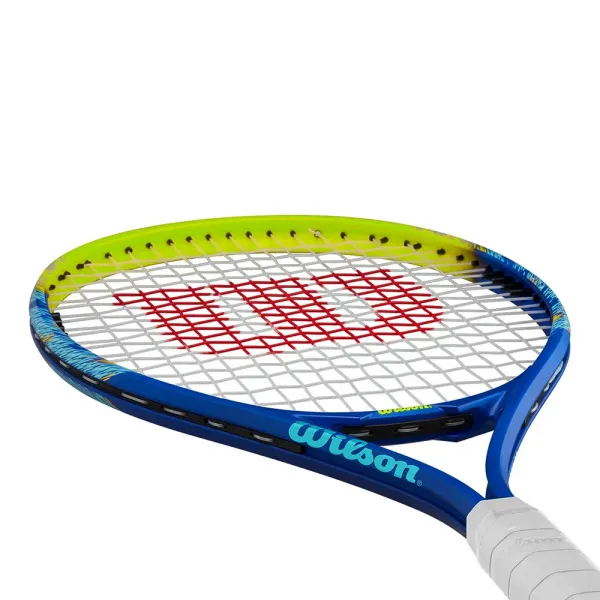Ракетка б/т Wilson Impact Gr3, WR198910U3,для люб., алюминий, со струнами, сине-салатовый за 6&nbsp;358 ₽ в Саранске