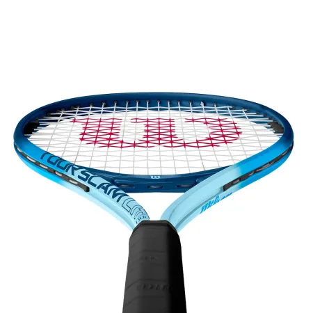 Ракетка б/т Wilson Tour Slam Lite Gr2, WR199010U2,для любит, алюминий, со струнами, сине-голубая за 6&nbsp;358 ₽ купить в Саранске