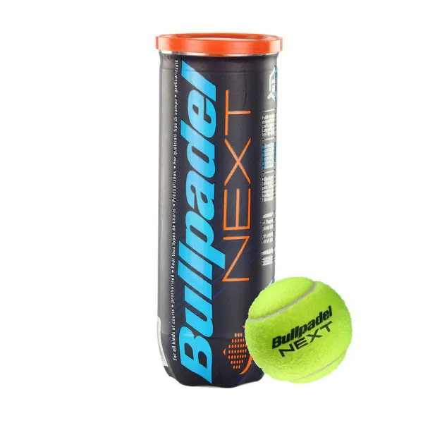Мяч для падела BULLPADEL Next, 471961, уп.3 шт, FIP Approved, войлок, каучук,желтый за 1&nbsp;207 ₽ в Саранске
