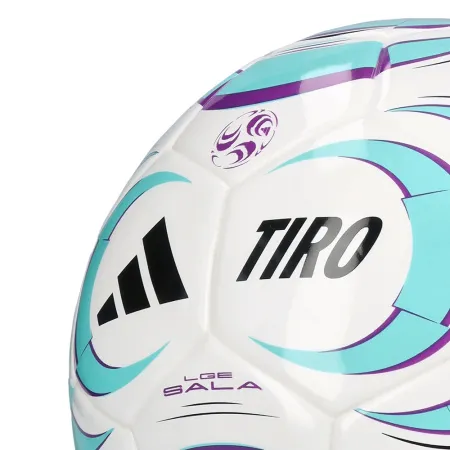 Мяч футзал. ADIDAS Tiro League Sala JW1526, р.4, FIFA Basic, 32 пан, ТПУ, термосш., бело-бирюз-фиол за 4&nbsp;833.10 ₽ купить в Саранске