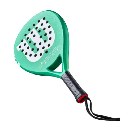 Ракетка для падела WILSON Blade Jr  V4 Padel, WR213811U0, для начин-х, стекловолокно, зеленый за 14&nbsp;934.50 ₽ купить в Саранске
