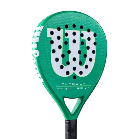 Ракетка для падела WILSON Blade Jr  V4 Padel, WR213811U0, для начин-х, стекловолокно, зеленый за 14&nbsp;934.50 ₽ купить в Саранске