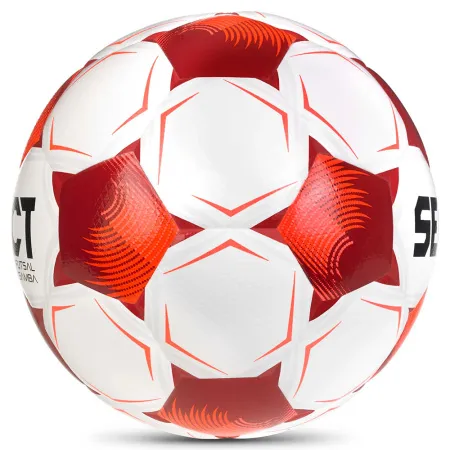 Мяч футзал. SELECT Futsal Samba v26, 1063471008, р.4,FIFA Basic, 32п, ТПУ, гибр.сш, бел-кр-черн за 5&nbsp;618.50 ₽ купить в Саранске