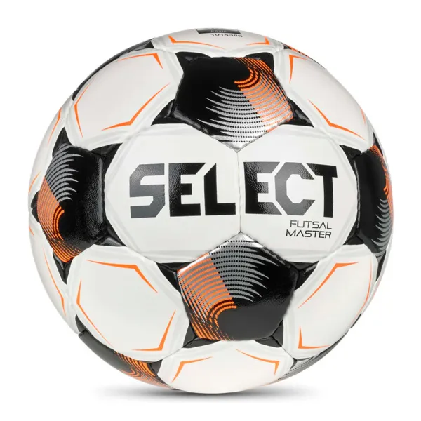 Мяч футзал. SELECT Futsal Master V26, 1043471004, р.4, Basic, 32п, ПУ, руч.сш, бело-черно-оранж за 7&nbsp;539.50 ₽ в Саранске