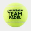 Мяч для падела Dunlop Team Padel, 601553, уп.3 шт, сукно, нат.резина,желтый за 1&nbsp;110.10 ₽ купить в Саранске