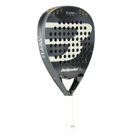 Ракетка для падела BULLPADEL Flow Legend, 494405, для профессионалов, стекловолокно,черно-белый за 31&nbsp;307.20 ₽ купить в Саранске