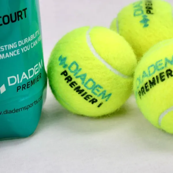 Мяч теннисный DIADEM Premier All Court 4B, BALL-4CASE-ALLCRT, уп. 4шт, одобр.ITF, фетр,желт за 996.20 ₽ в Саранске