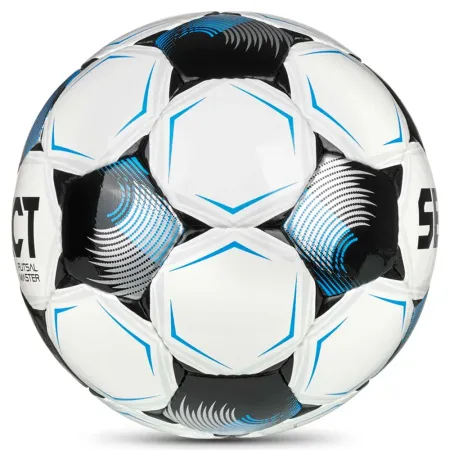 Мяч футзал. SELECT Futsal Master V26, 1043471003, р.4, Basic,32п, гл.ПУ, руч.сш,бело-сине-черный за 7&nbsp;031.20 ₽ купить в Саранске