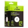 Мяч для наст. тенниса Stiga Cup ABS, 1110-2510-12, диам.40+мм, пластик, упак. 12 шт, белый за 1&nbsp;774.80 ₽ купить в Саранске