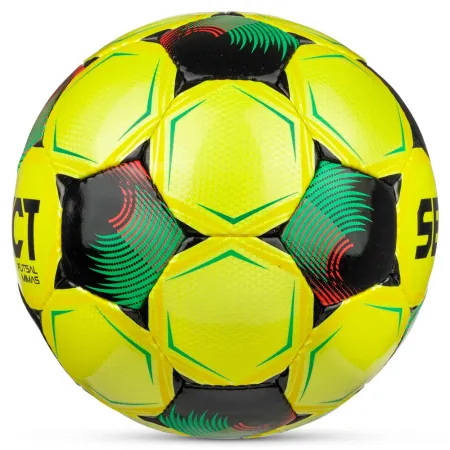 Мяч футзал. SELECT Futsal Mimas V26, 1053471007, р.4,FIFA Basic, 32п, ПУ, руч.сш, желто-зелено-черн. за 6&nbsp;113.20 ₽ купить в Саранске