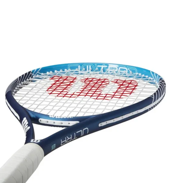 Ракетка б/т Wilson Ultra Power 105 Gr1, WR147010U1, для любит, композит, со струнами, темносин-бел за 11&nbsp;662 ₽ в Саранске