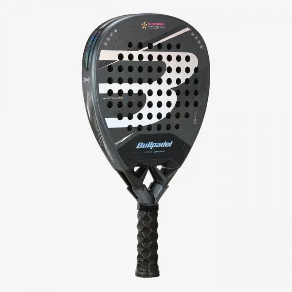 Ракетка для падела BULLPADEL Vertex 05 TF 25, 495197, для проф. и любителей, стекловолокно, черный за 53&nbsp;329 ₽ в Саранске