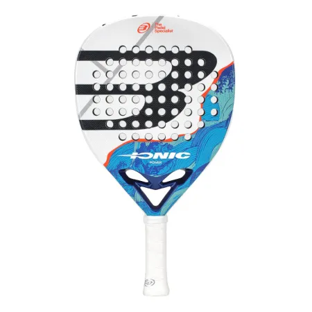 Ракетка для падела BULLPADEL Ionic Power 26, 494411, для продв. игроков, стекловолокно, сине-белый за 28&nbsp;944.20 ₽ купить в Саранске