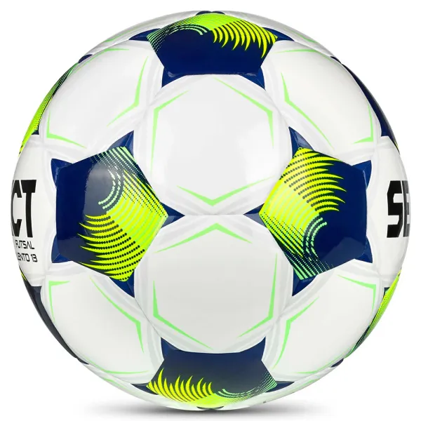 Мяч футзал. SELECT Futsal Talento 13 V26, 1062471015, р.3, 32п, ТПУ, гибр.сш, бело-сине-желтый за 4&nbsp;355.40 ₽ в Саранске