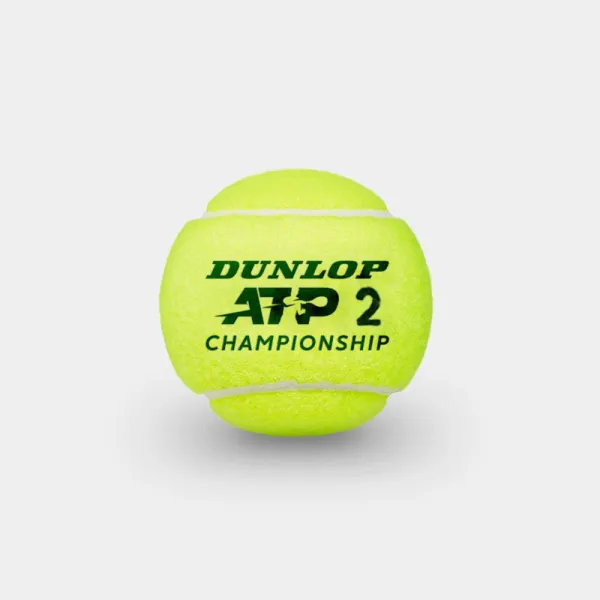 Мяч теннисный Dunlop ATP Championship 3B, 601626, уп.3ш, одобр. ITF, нат.резина,фетр. за 943.50 ₽ в Саранске