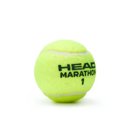 Мяч теннисный HEAD Marathon 3B, 578183, крафт. упак.3шт, без давления, фетр, нат.резина,желтый за 1&nbsp;055.70 ₽ купить в Саранске