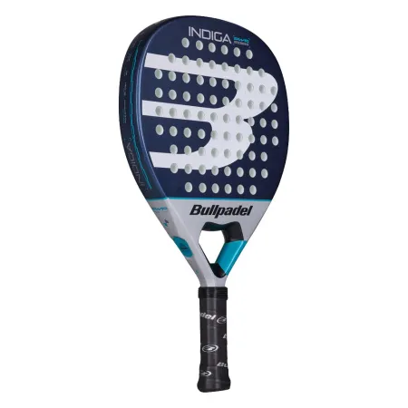 Ракетка для падела BULLPADEL Indiga Power 26, 494416, для начинающих, стекловолокно, темносине-серый за 14&nbsp;672.70 ₽ купить в Саранске