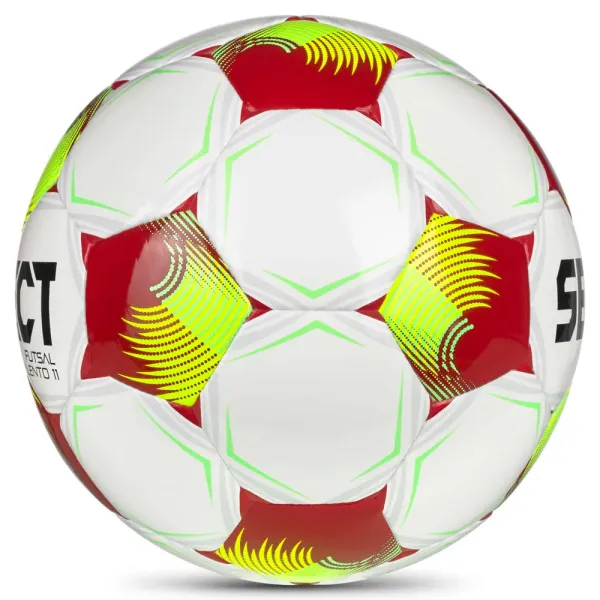 Мяч футзал. SELECT Futsal Talento 11 V26, 1061471014, р.3(Jr),  32п, ТПУ, маш.сш, бело-желто-красный за 4&nbsp;355.40 ₽ в Саранске