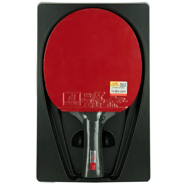 Ракетка для н/т DOUBLE FISH Black Carbon King Racket 5*****, для професс.,ITTF Appr.,накл.2,1,мм за 6&nbsp;434.50 ₽ в Саранске