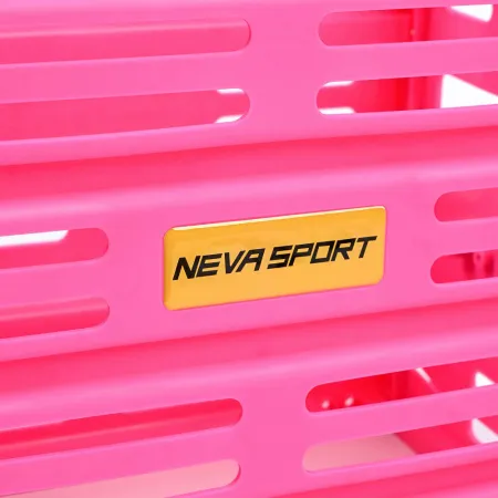 Корзина для теннисных мячей NEVA SPORT, UEA1_P, на 75 мячей, пластик, розовый за 5&nbsp;778.30 ₽ купить в Саранске
