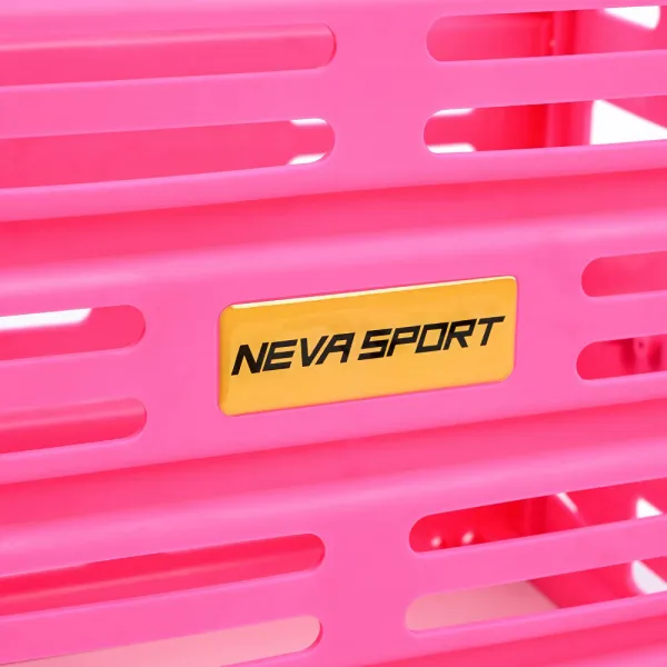 Корзина для теннисных мячей NEVA SPORT, UEA1_P, на 75 мячей, пластик, розовый за 5&nbsp;778.30 ₽ в Саранске
