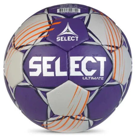 Мяч ганд. SELECT Ultimate Official EHF V24, 1612858999, Senior(р.3), EHF Appr, ПУ, руч.сш, фиол-сер за 15&nbsp;504 ₽ купить в Саранске