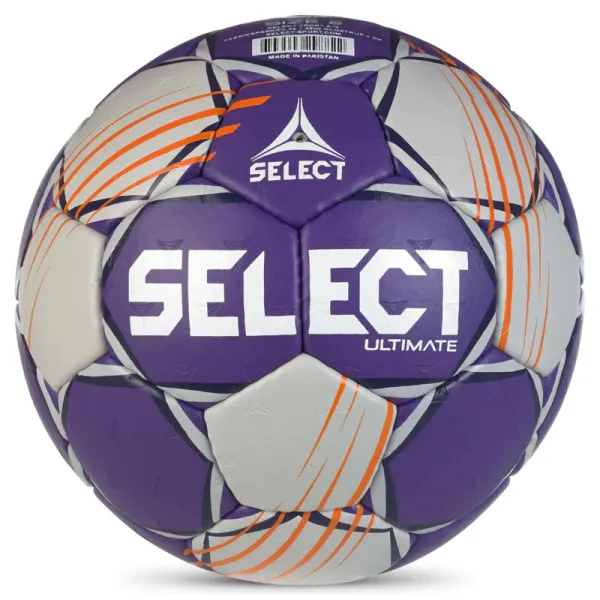 Мяч ганд. SELECT Ultimate Official EHF V24, 1612858999, Senior(р.3), EHF Appr, ПУ, руч.сш, фиол-сер за 15&nbsp;504 ₽ в Саранске