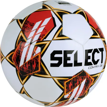 Мяч футб. SELECT Contra DB V23, 0854160300, р.4, FIFA Basic, 32 пан, ПУ, гибрид.сш, бел-чер-красн за 4&nbsp;455.70 ₽ купить в Саранске