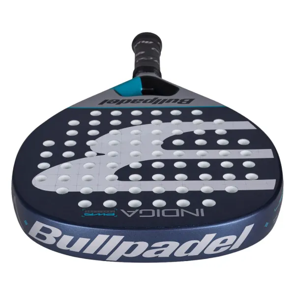 Ракетка для падела BULLPADEL Indiga Power 26, 494416, для начинающих, стекловолокно, темносине-серый за 14&nbsp;672.70 ₽ в Саранске