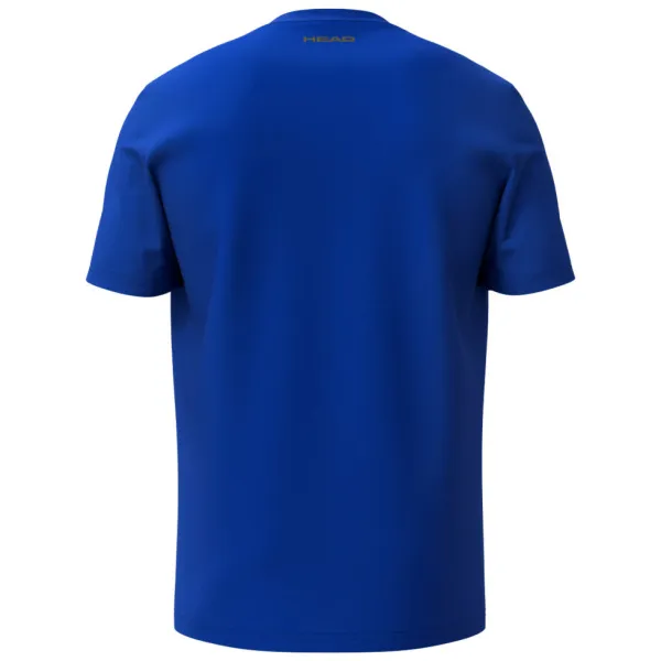 СЦ*Футболка мужская HEAD Club Original T-Shirt M 811855-Ro-S, р.S, хлопок,полиэстер,эластан, синий за 2&nbsp;888.30 ₽ в Саранске