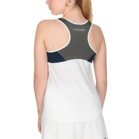 СЦ*Майка жен. HEAD Club 22 Tank Top W 814461-WHDB-L, р.L, 92% полиэстер, 8% эластан, белый за 3&nbsp;500.30 ₽ купить в Саранске