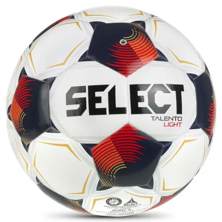 Мяч футб. SELECT Talento DB Light V26, 0775871014, р.5, 32п, ПУ, гибрид.сш, бело-т.сине-красный за 5&nbsp;713.70 ₽ купить в Саранске