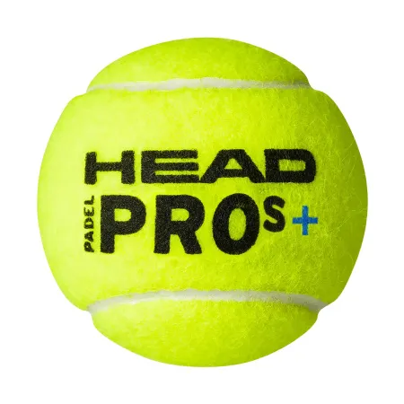 Мяч для падела HEAD Padel Pro S+, 540303, уп.3 шт, FIP Approved, войлок,нат.резина,желтый за 933.30 ₽ купить в Саранске