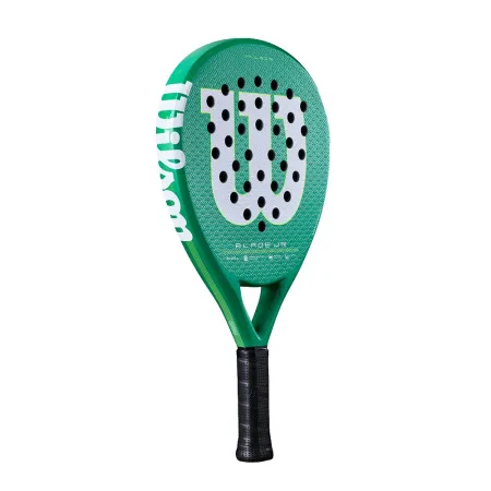 Ракетка для падела WILSON Blade Jr  V4 Padel, WR213811U0, для начин-х, стекловолокно, зеленый за 14&nbsp;934.50 ₽ купить в Саранске