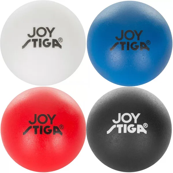 Мяч для наст. тенниса Stiga Joy, 1110-5240-04, диам. 40+мм, пластик, упак. 4 шт, мультиколор за 1&nbsp;286.90 ₽ в Саранске
