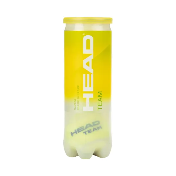 Мяч теннисный HEAD Team 3B, 575703, уп.3 шт, одобр.ITF, фетр, нат.резина, желтый за 569.50 ₽ в Саранске