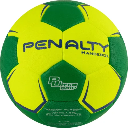 СЦ*Мяч ганд. PENALTY HANDEBOL SUECIA H2L ULTRA GRIP FEMININO, 5115615300-U,р.2,PU,руч.с,жел-зел за 3&nbsp;512.20 ₽ купить в Саранске