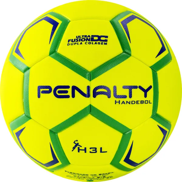 Мяч ганд. PENALTY HANDEBOL H3L ULTRA FUSION X, 5203632600-U, р.3, PU, термосшивка, жел за 3&nbsp;187.50 ₽ в Саранске