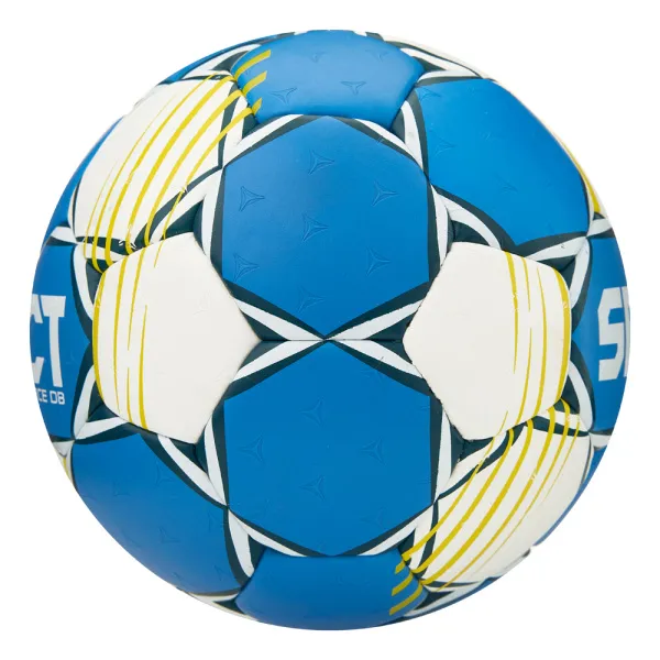 Мяч ганд. SELECT HB FORCE DB V25, 1622858205, Senior (р.3), EHF Appr,ПУ, гибр.сш., сине-белый за 8&nbsp;438.80 ₽ в Саранске