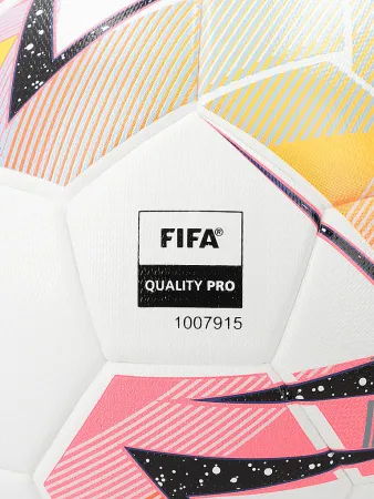 Мяч футзал PUMA Futsal 1, 08376301, р.4, FIFA Quality Pro, 32пан, ПУ, терм.сш, бело-розовый за 6&nbsp;502.50 ₽ купить в Саранске