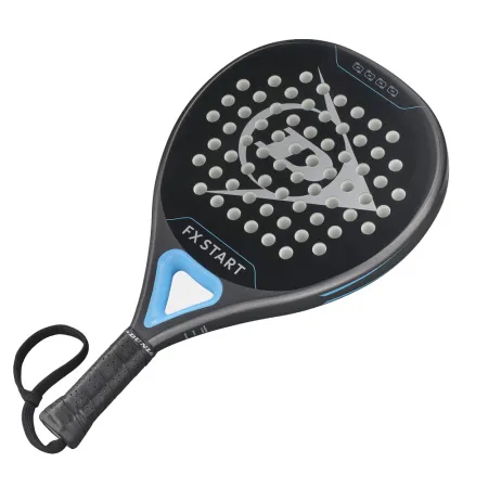 Ракетка для падела Dunlop FX Start, 10370737, для начинающих, гибрид, графит, черно-синий за 13&nbsp;175 ₽ купить в Саранске