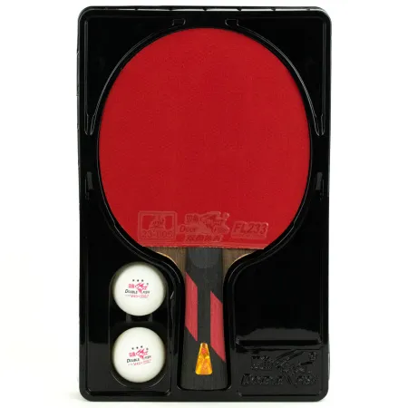 Ракетка для н/т DOUBLE FISH 7A+C, для професс.,ITTF Appr.,накл.2,1мм,+ 2 мяча V40+мм ITTF Appr за 3&nbsp;559.80 ₽ купить в Саранске