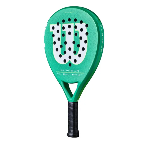 Ракетка для падела WILSON Blade Jr  V4 Padel, WR213811U0, для начин-х, стекловолокно, зеленый за 14&nbsp;934.50 ₽ в Саранске
