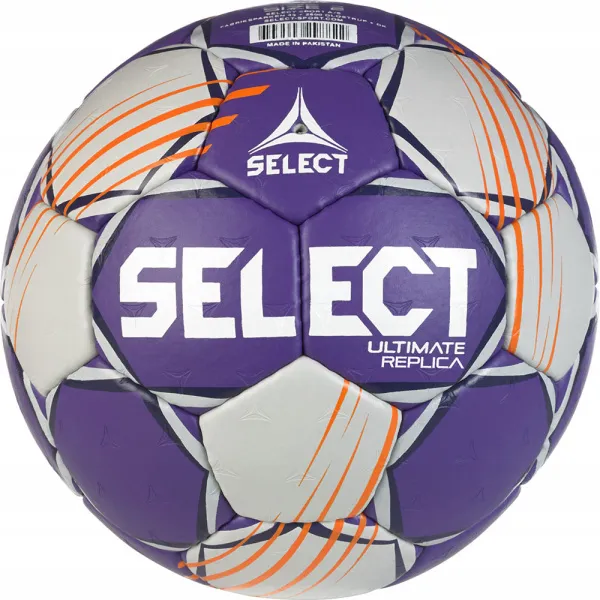 Мяч ганд. SELECT Ultimate Official EHF V24, 1612858999, Senior(р.3), EHF Appr, ПУ, руч.сш, фиол-сер за 15&nbsp;504 ₽ в Саранске